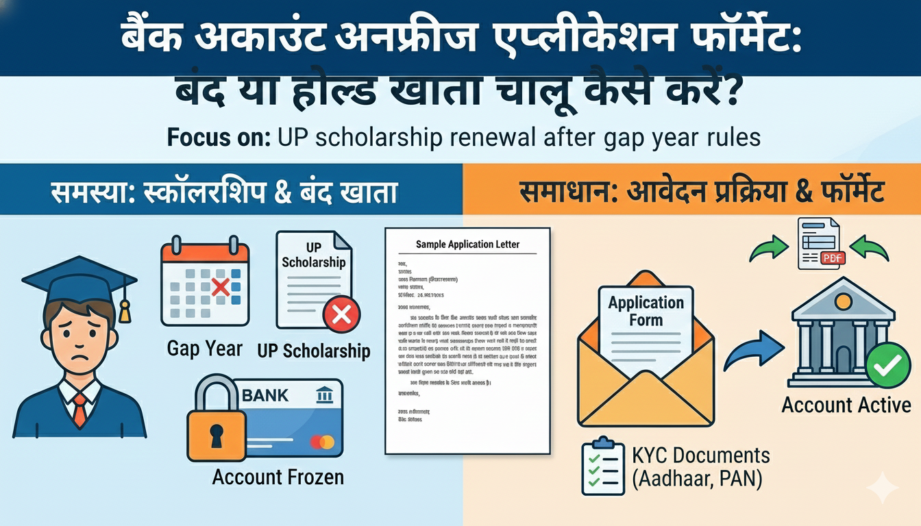 Bank Account Unfreeze Application Format