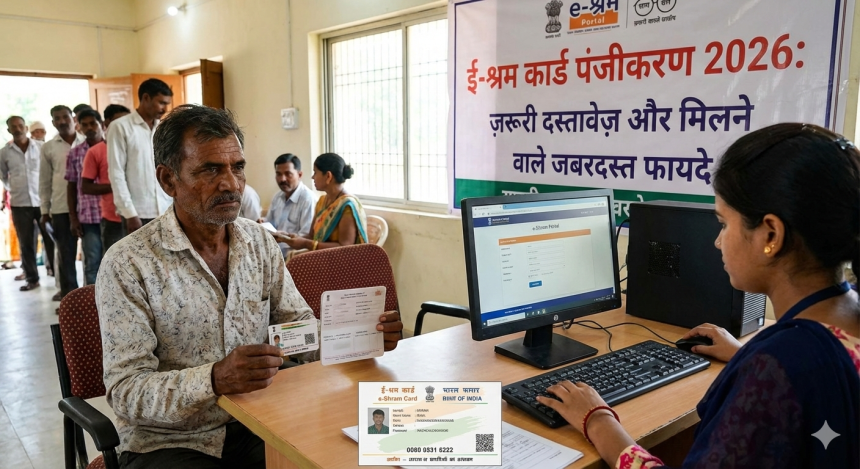 E-Shram Card Registration 2026